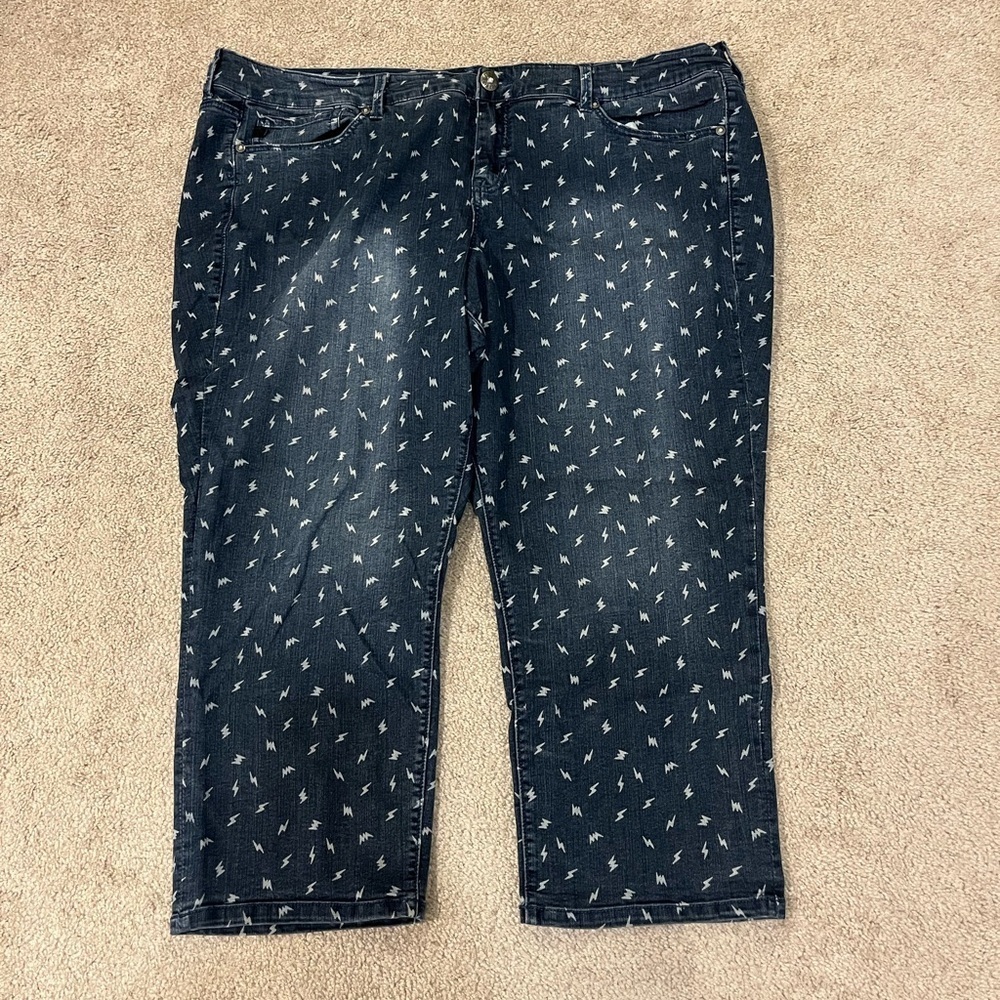 Torrid Cropped Denim Jeans